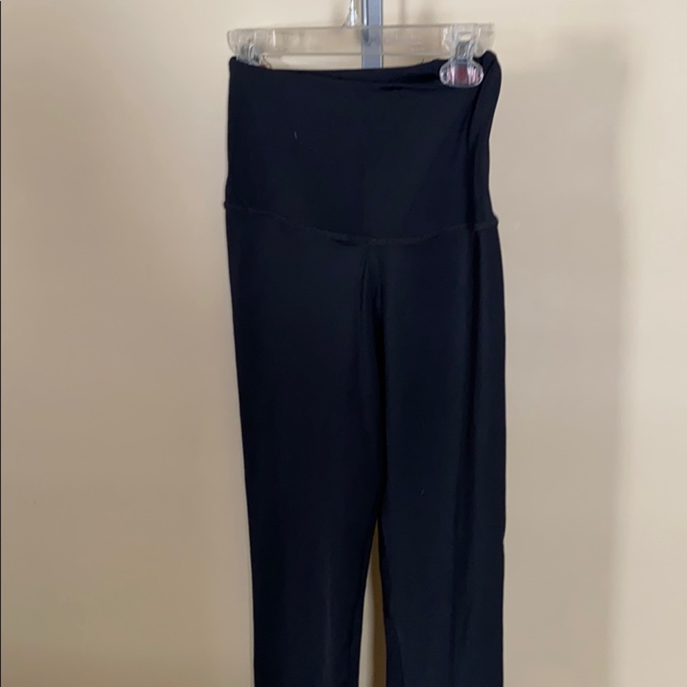 High waisted compression capris